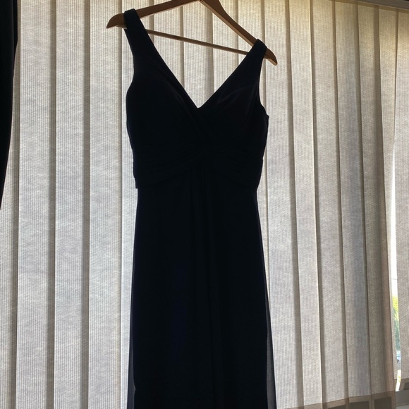 Blue Bridesmaid Dress - Picture 3 of 5